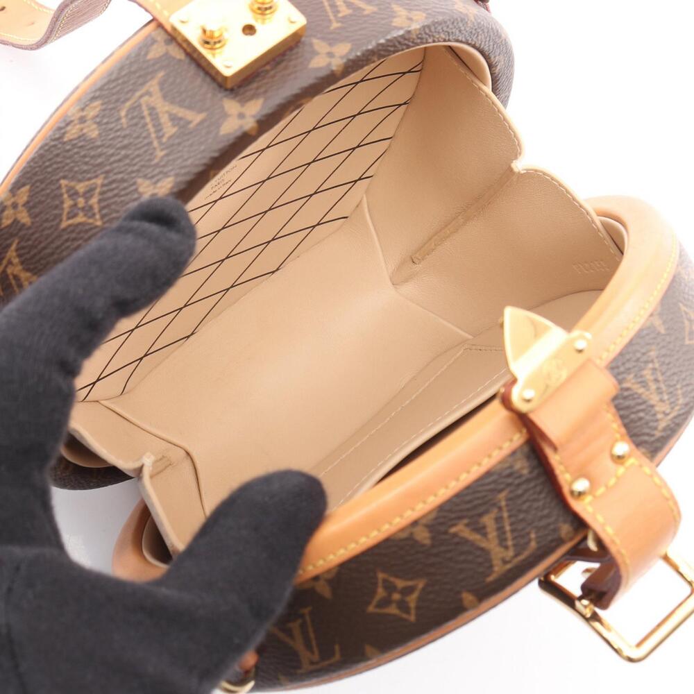 Louis Vuitton handbag Brown Chapeau Monogram Boite leather - Picture 3 of 9